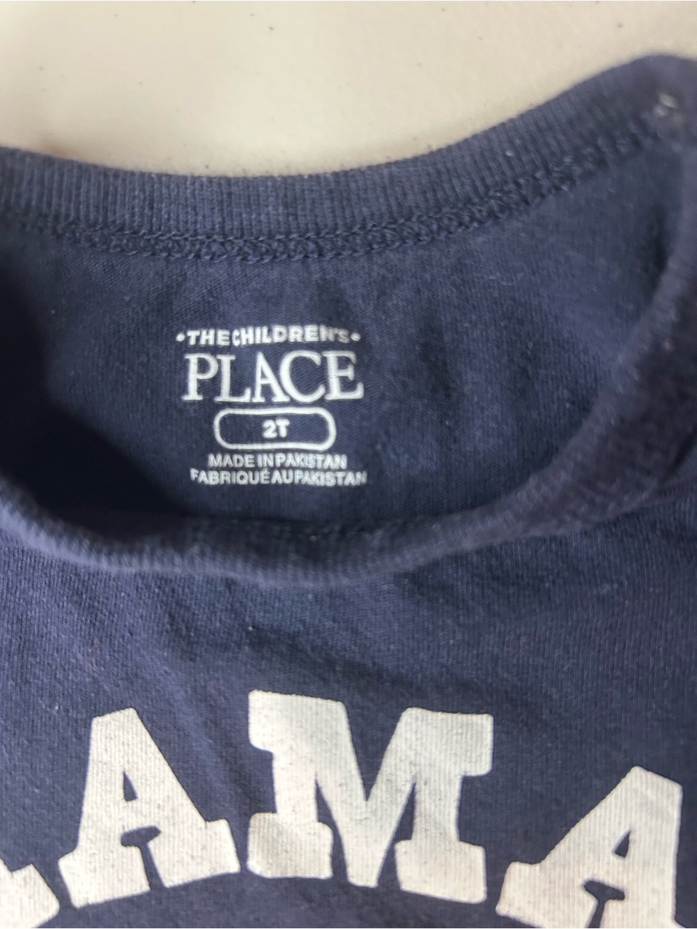 The Children's Place Navy Short-Sleeve Graphic Tee